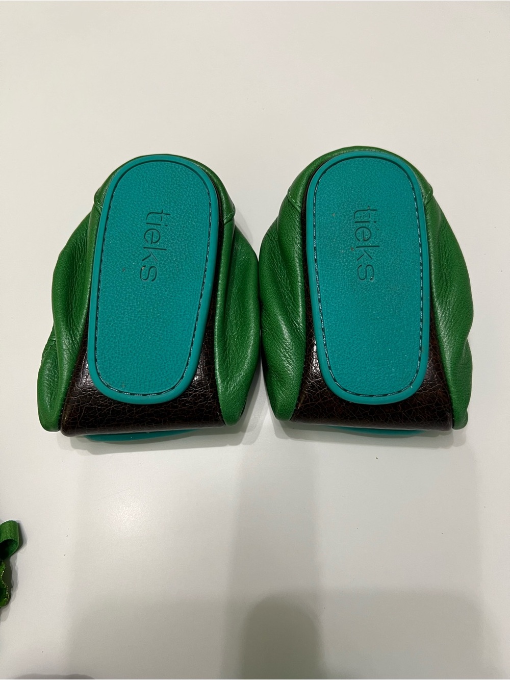 Tieks Foldable Flats Kit in Clover Green - Picture 3 of 6